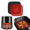 Non-stick Baking Mat Silicone Steamer Pad Round Air Fryer Liner Mat  Pastry Tool Accessories