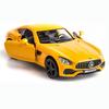 1/36 масштаб литья под давлением модель автомобиля из сплава Benz AMG GTS модель автомобиля игрушечный автомобиль с откатным транспортным средством игрушечный автомобиль для малышей дети мальчики девочки подарок (желтый)