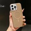 Совместим с Apple 16 Pro Max и 15 Pro, 3D-сотовый ТПУ-чехол с магнитом, Ударопрочный защитный чехол для iPhone 13