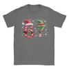 Christmas 67 Meme Six Seven Men T Shirt  Novelty Tee Shirt Short Sleeve Round Collar T-Shirts Cotton Summer Tops
