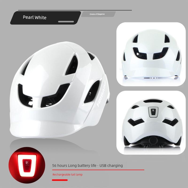 Cycling Helmet City Casual Summer Breathable Mountain Highway Vehicle Bicycle Safety Cap Bicycles for Men and Women Equipment