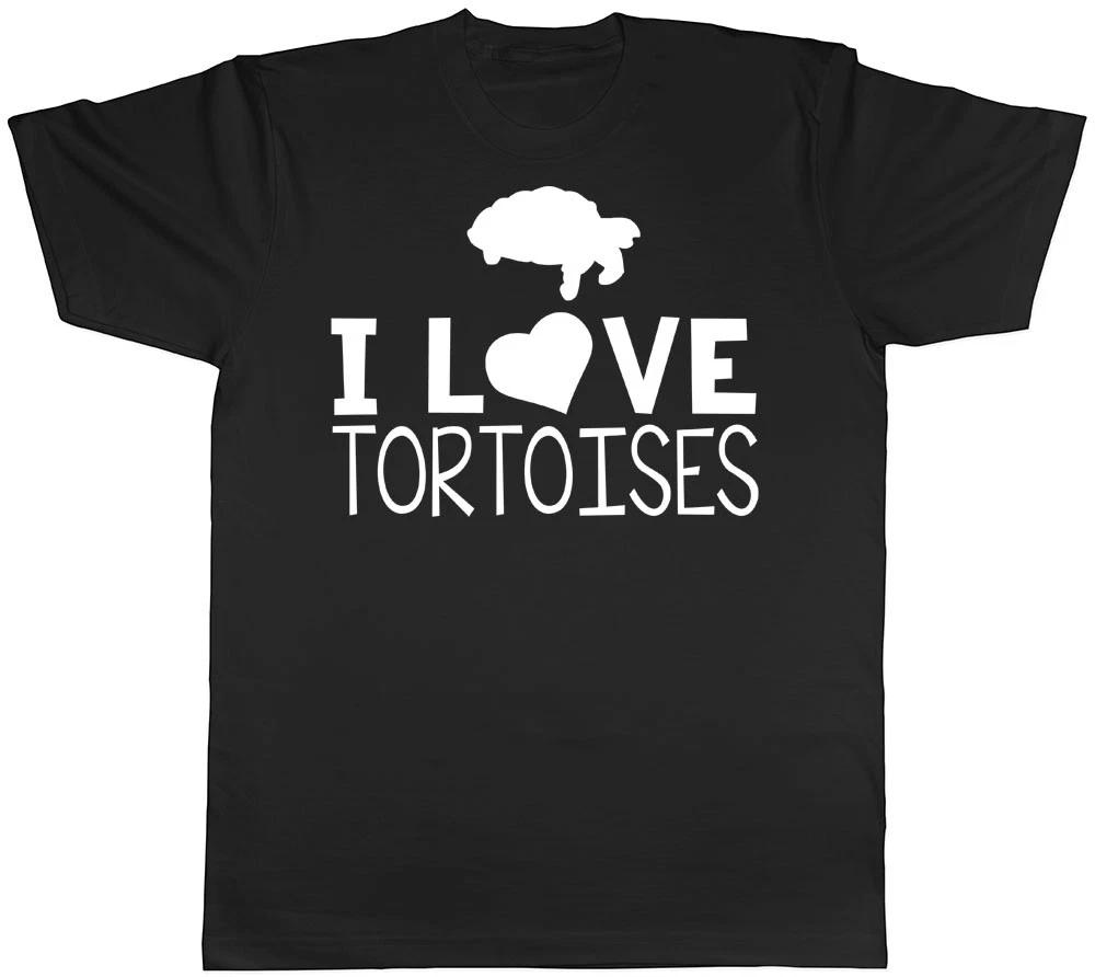I Love Tortoises Mens Womens Ladies Tee T-Shirt