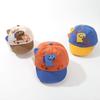 Embroidery Boys' Baseball Cap Soft Brim Children Cap Cute Toddler Sun Hat  Children
