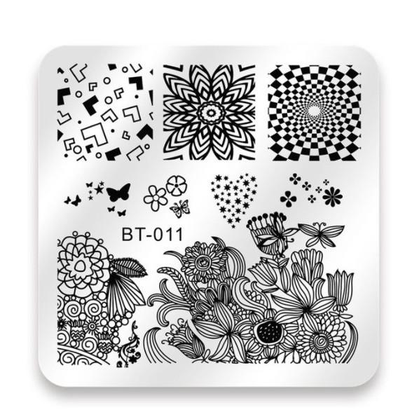 Пластины для штамповки ногтей, шаблоны для штампов, шаблоны для маникюра, пластины для штамповки ногтей, трафареты, инструменты для дизайна ногтей своими руками