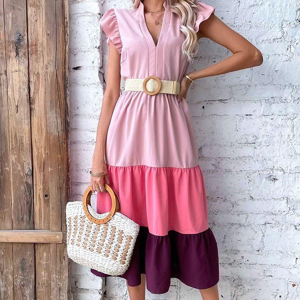 Summer Elastic Casual Wide Waist Belt Straw Belt Braided Waistbelt