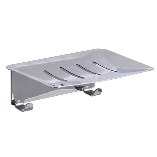 Yousheng нержавеющая сталь самоклеящаяся мыльница настенная держатель для мыла без проколов с крючками сливные отверстия аксессуары для ванной