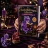 Праздничная подарочная коробка для детей Хрустальный Дракон Адвент-календарь 2026, 24 дня Фэнтези Книга для чтения Календарь обратного отсчета, 2D Плоские акриловые подвесные украшения Шт.