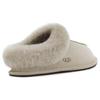 UGG Туфли на плоской подошве из овчины с круглым носком, удобные, универсальные, повседневные, женские, серые 1118981-GOA