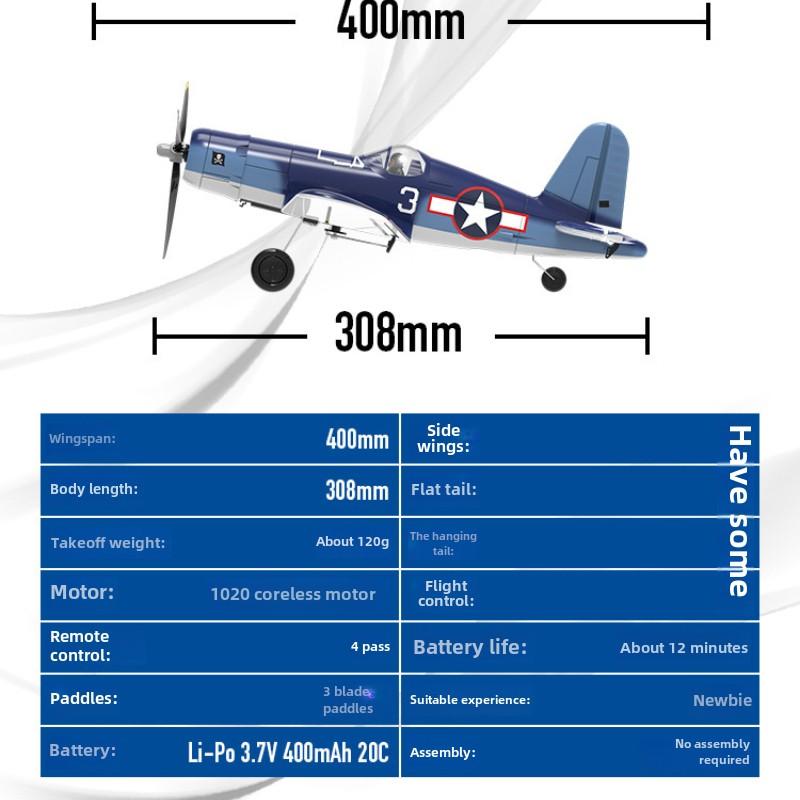 Новый устойчивый к падениям самолет с дистанционным управлением, электрический, метательный, из пенопласта, 2,4 ГГц, 4 канала, размах крыльев 400 мм, однокнопочная трюковая игрушка, детский подарок