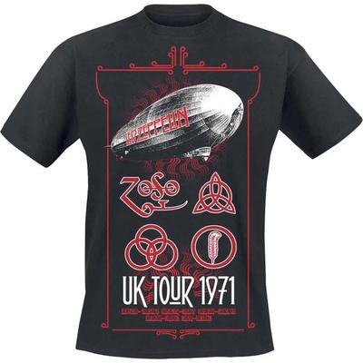 Тур Led Zeppelin по Великобритании '71. официальная мужская унисекс рубашка-
