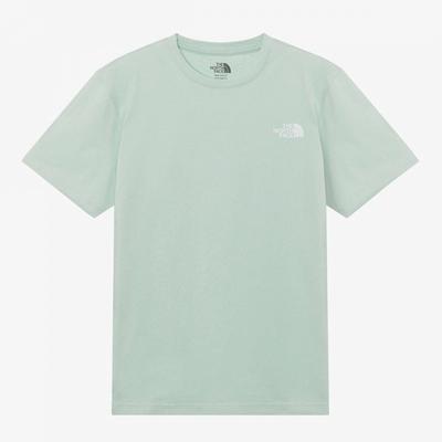 The North Face Хлопок Короткий Рукав Круглый Вырез Мятный nT7ur00n