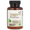 Vitamin K2 MK-7, 100mcg, 100 Veggie Capsules