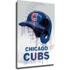 Chicago City Baseball Poster Print Canvas Wall Art Decor for Bedroom Large Painting Picture Wall Art to Sports Fans NOUCAN (12x18inch-Unframe,A)
