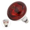 Chicks Heat Lamp Bulb Infrared Basking Spot Heat Reptile Heat Lamp Red Bulb for Brooder 220V / 250W