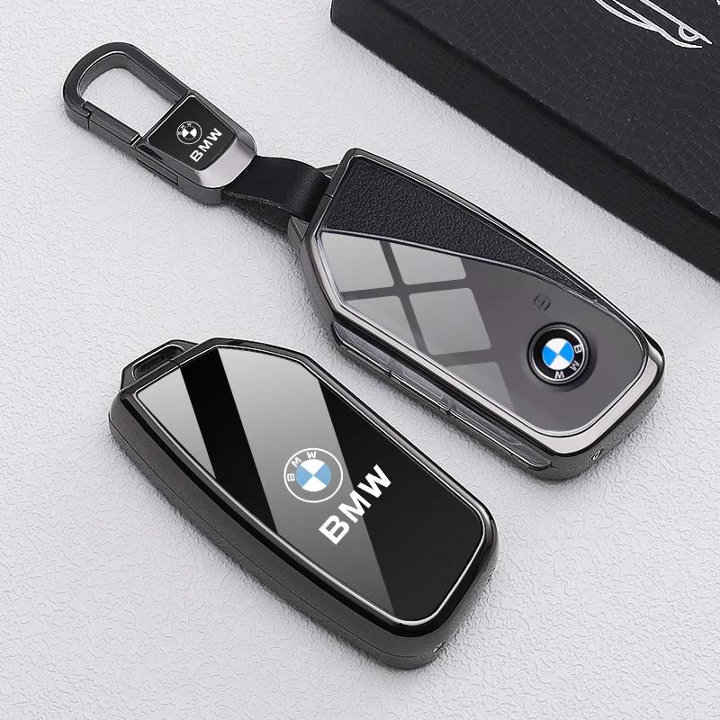 Car Key Fob Case Cover Protector For 2022-2025 BMW X1 iX1 iX XM X5 X6 X7 i7 740i U11 I20 G09 G70 G05 G06 G07