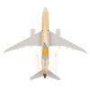 16 см Boeing Etihad 787 Сплав Самолет Самолет Модель Игрушка Литая Модель Самолета для Подарка Коллекция Детский Настольный Аксессуар