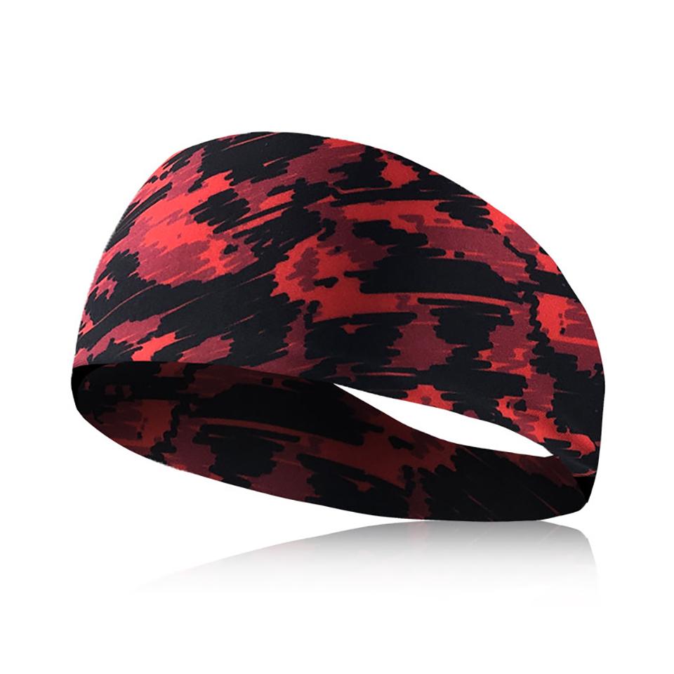 Breathable Absorbent Sports Headband Sweat Perspiration Basketball Fitness Running Sweat Head Band Belt
