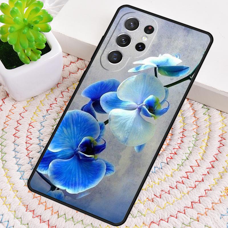 Цветы Орхидеи Цветной Силиконовый Чехол Для Телефона Для Samsung Galaxy note 10 pro S26 S25 S24 S23 S22 S21 Plus S25Ultra Capa Чехол