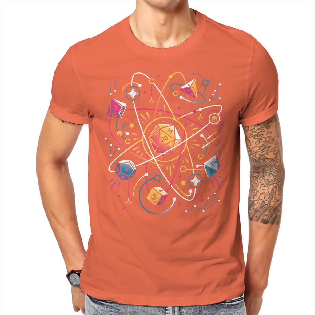 Dnd Dice Space T Shirt Unisex Tees Summer Clothing Cotton Oneck Tshirt