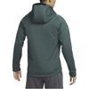 Nike Pro Therma-Fit однотонная куртка с капюшоном на молнии с логотипом, мужская верхняя одежда, выцветший, еловый, зеленый DD2125-309