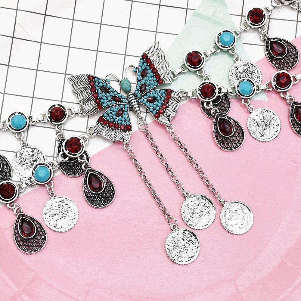 Ethnic Butterfly Belly Chain Alloy Dance Jewelry Creative Gift Body Chain Jewelry Accessories