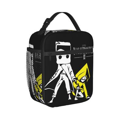 Термосумка-ланчбокс Little Nightmares Six And Mono, многоразовая, контейнер для обеда, портативный ланч-бокс, сумка-тоут, пенал-сумка Bento