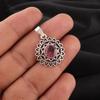 Rhodolite Gemstone 925 Sterling Silver Jewelry Handmade Partywear Pendant 1.14" CP-30-7