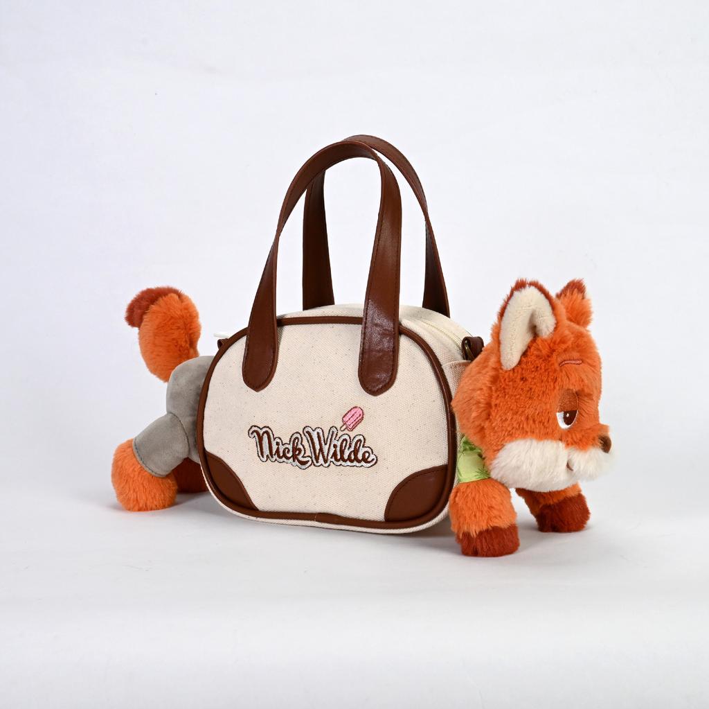 Zootopia Nick Wilde Plush Toy Handbag - Cute and Large Capacity 0173 KTB