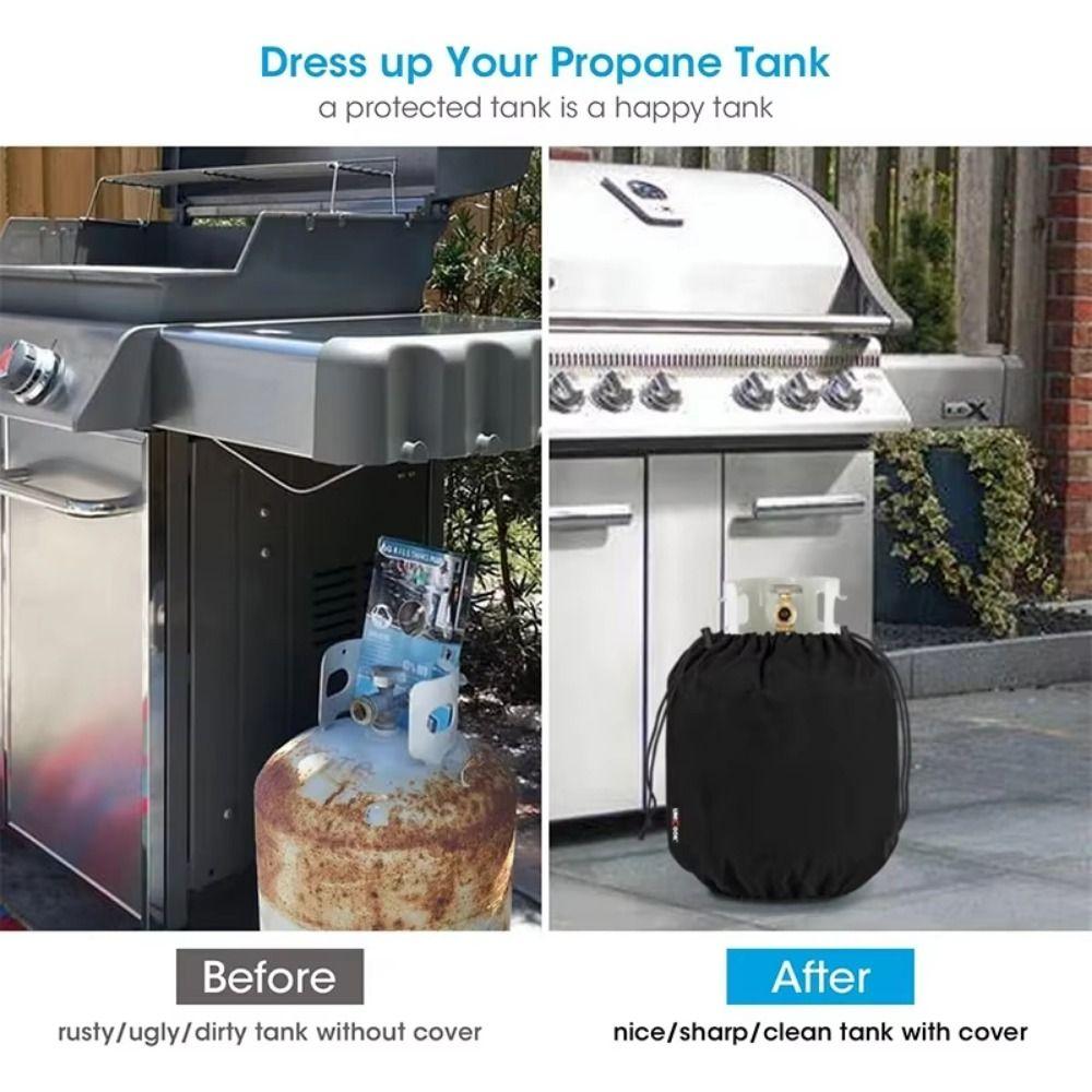 Dust-proof Propane Tank Cover Waterproof Gas Cylinder Storage Bag Gas Bottle Protector  Kitchen