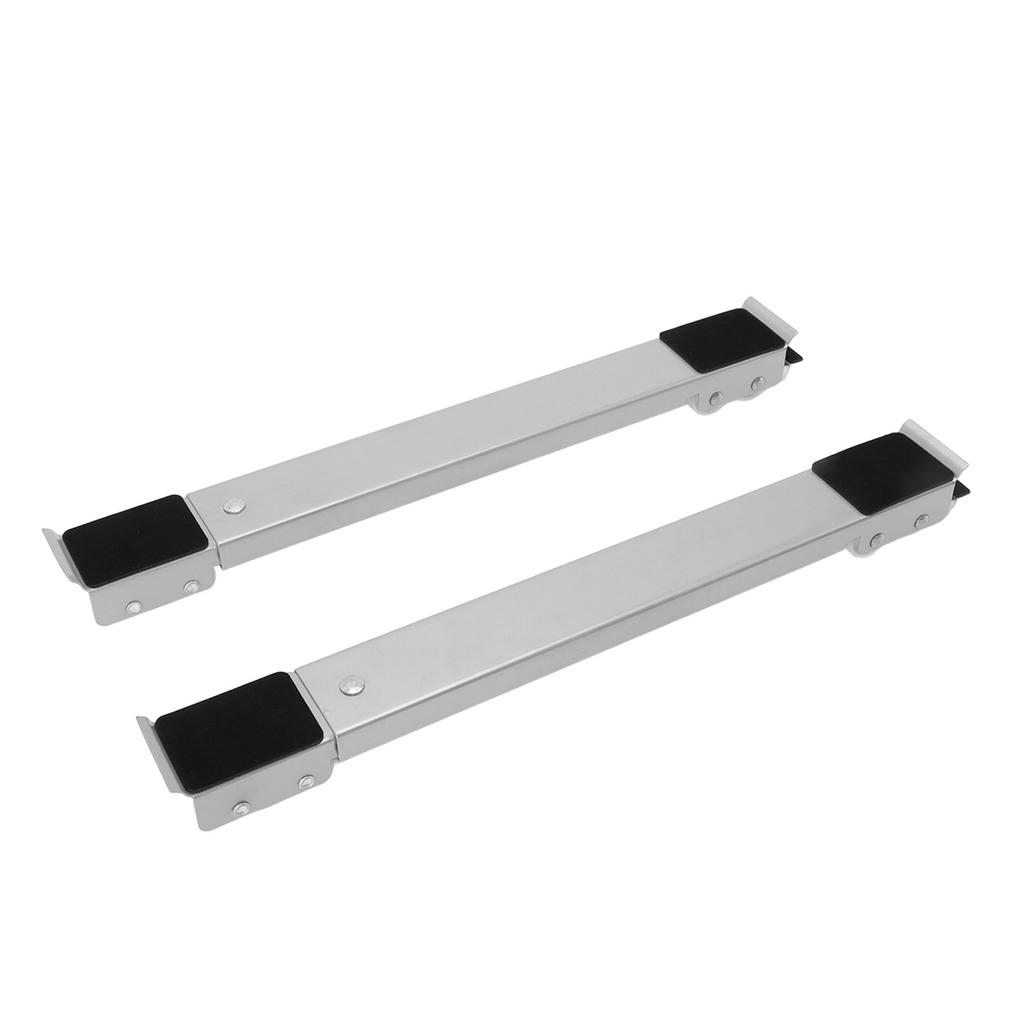 Universal Appliances Pulley Bracket 300KG Load Bearing Retractable Moving Rollers Base with Pry Bar