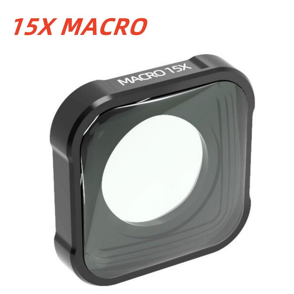 Go Pro Mcuv Cpl Nd8 Nd16 Nd32 Polarizer Filter Glass Nd 15X Macro Star Lens Filters For Gopro Hero 13 12 10 9 Camera Accessories