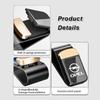 bnteg6 Car Sun Visor Glasses Holder Card Ticket Stainless Storage Clip For Opel Meriva Mokka Grandland Vectra Zafira Vivaro Antara