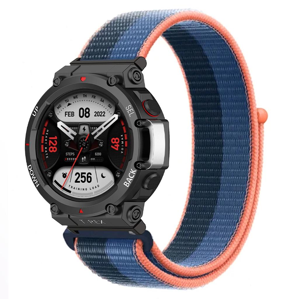 Нейлоновый ремешок-петля для умных часов Huami Amazfit T-REX 3/2, женский/мужской браслет для Amazfit T-Rex/T-Rex Pro, ремешок на запястье Correa