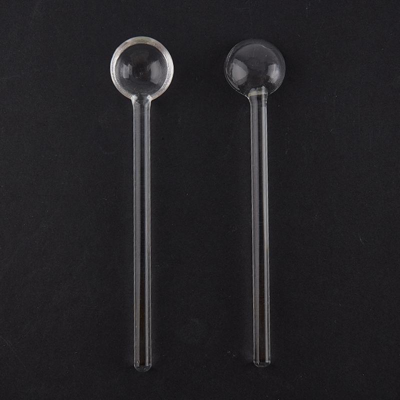 Стеклянная чайная ложка с длинной ручкой, посуда, прозрачная ложка для перемешивания кофе