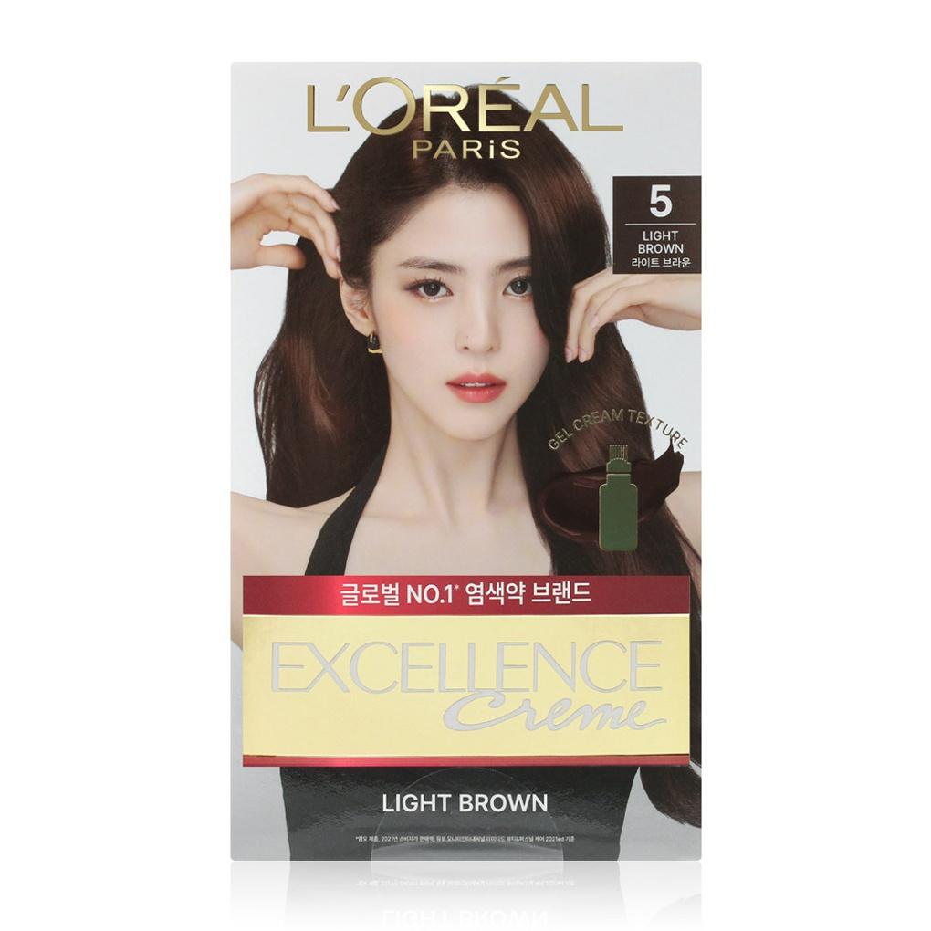 L'Oréal New Excellence Крем-краска 5 (Натуральный коричневый)