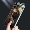 Милый чехол для телефона с ленивцем для iPhone 16E 15 Pro 14 Plus 17E 16 17 Pro Max Air 11 12 13 Mini Ударопрочный Capa Милый чехол TPU Прозрачный