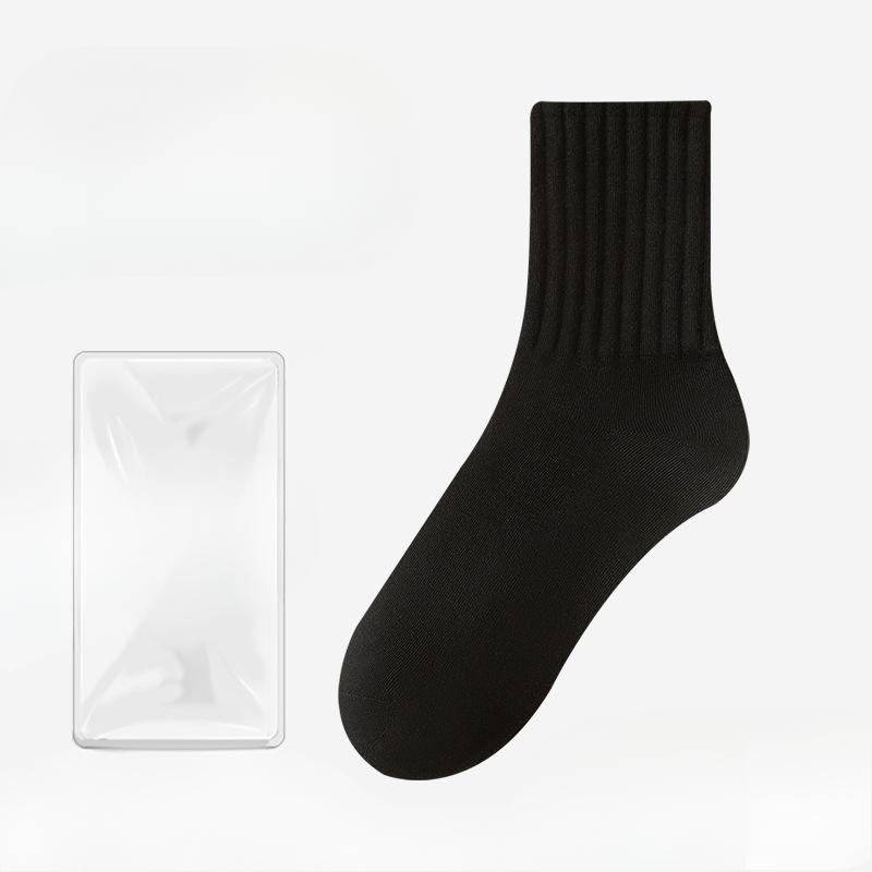 Женские осенне-зимние новые дезодорирующие, влагопоглощающие, удобные хлопковые носки-гольфы