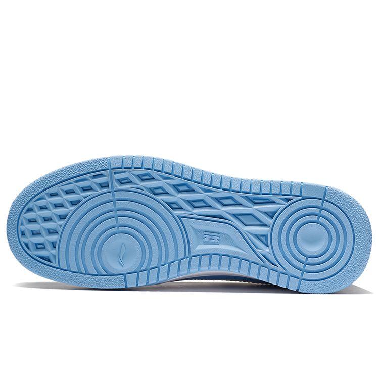 Li-Ning Cloud Shock Absorbation Rebound износостойкие легкие дышащие анти-удар низкие детские кроссовки для скейтбординга детские кроссовки белые синие YKCS096-62