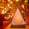 Pyramid Natural Himalayan Air Purifier Salt Lamp Ionic Rock Crystal Night Lights