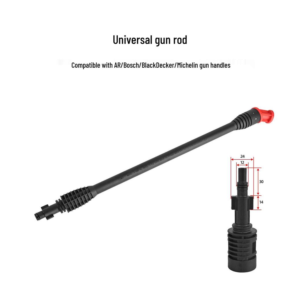 High-Pressure Washer Lance & Gun Head for Bosch AR & Black & Decker