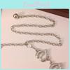 Heart Shaped Metal Waist Chain With Engraved Design For Adult Women Unique Jewelry Gift