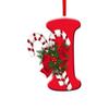 New Creative English Letter Hanging Acrylic Flat Christmas Tree Home Party Decoration Gift