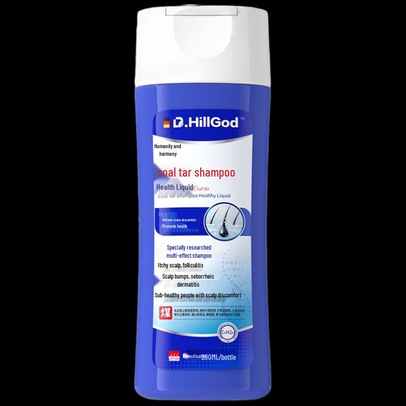 Dr.HillGod Coal Tar Scalp Treatment Shampoo