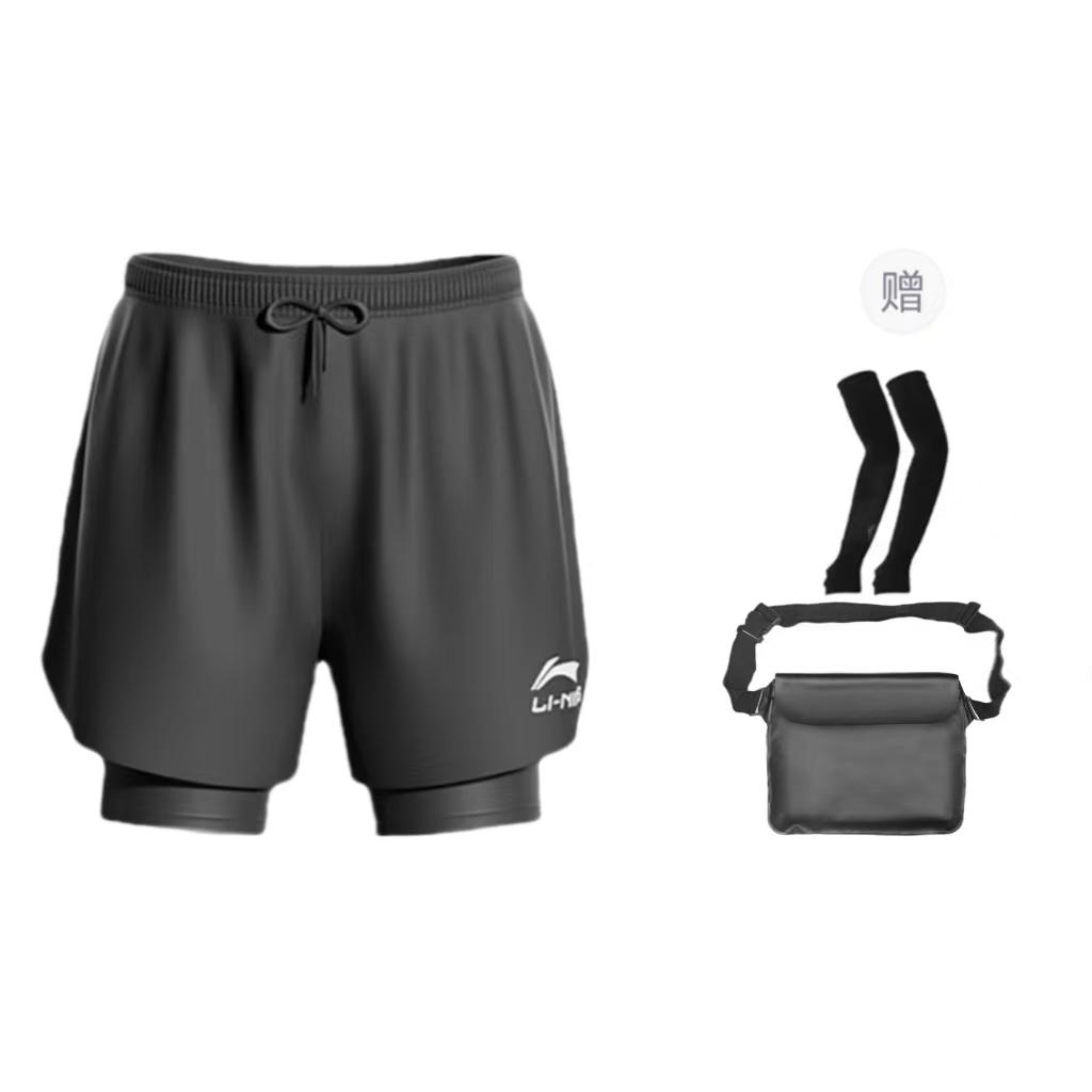 Спортивные шорты Li Ning Унисекс Черные AAPR505-1