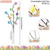 35CM Length Easter Egg Branch Fake Bouquets Egg Design Fake Plant Bouquet Artificial Branch Shape Vase Ornament Home Decor