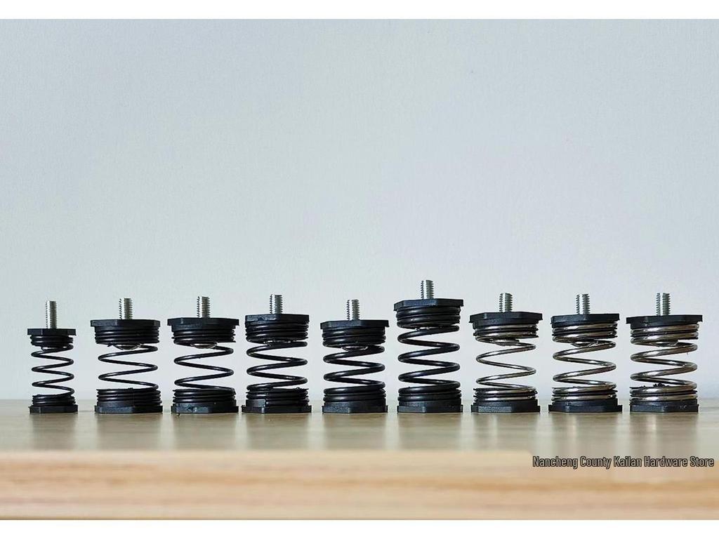 M6 Anti-Vibration Foot Pad Shock Absorber Spring, Compression Spring for Air Pump, Oxygen Concentrator, Centrifuge, Mechanical Impact Resistance.