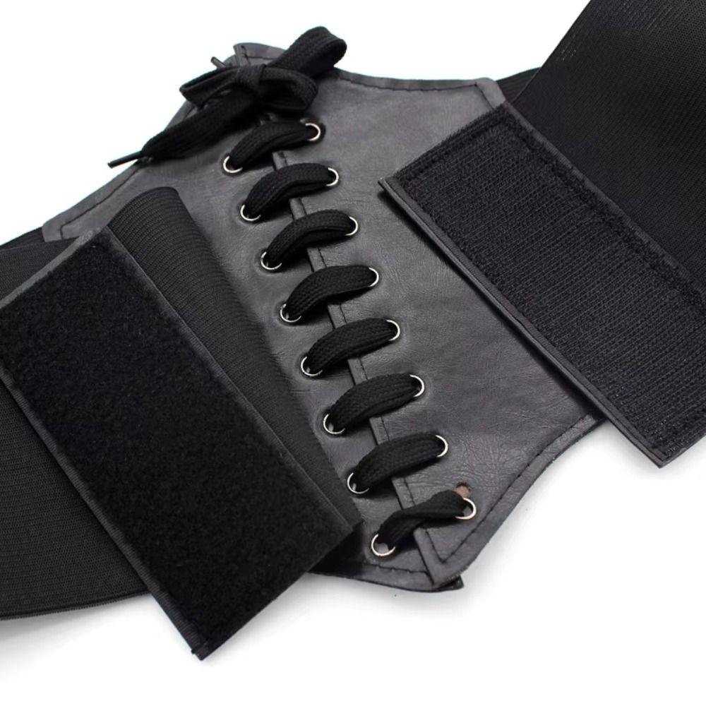 Punk Wide Belt High Elasticity Skirt Belt New Waist Cincher