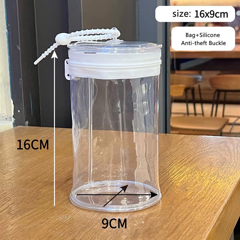 Labubu Защитный чехол Пылезащитный чехол Прозрачная защитная оболочка Labubu Прозрачная сумка для хранения Портативный брелок