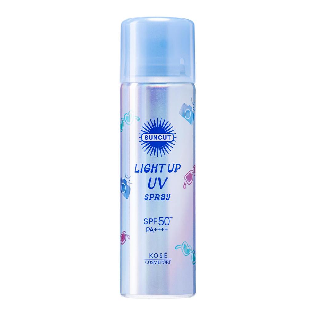 Suncut KOSE Light Up UV Спрей 60г Солнцезащитный бонус SPF50+ PA++++ (с предметом)
