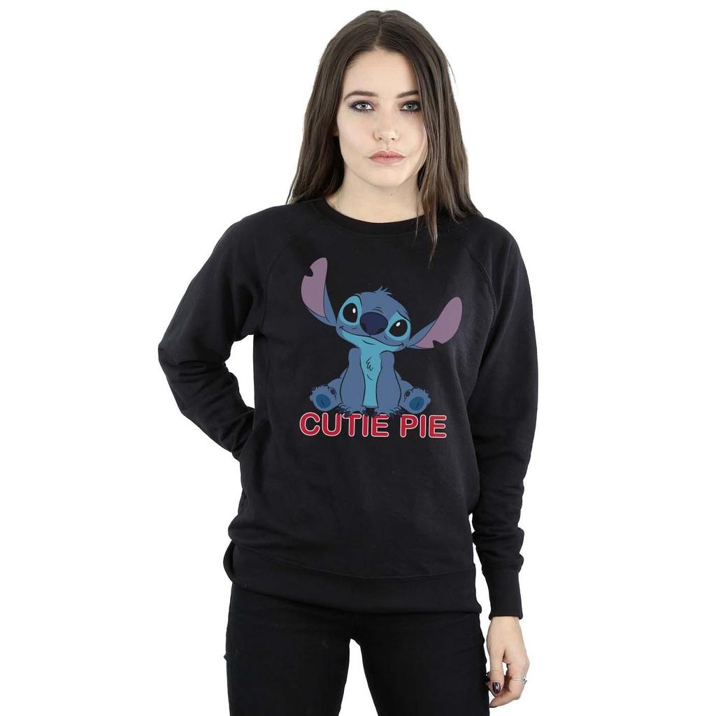 Disney Womens/Ladies Lilo And Stitch Stitch Cutie Pie Sweatshirt